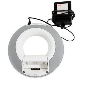 JBL On Stage iPod Speaker Dock 30-Pin Desktop Sound System w/ Power Adapter-I050